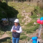 Puesta de Primera Piedra PROYECTO DE MEJORAMIENTO DE TRANSITABILIDAD VEHICULAR Y PEATONAL EN EL JR LA UNIÓN Radio urbano Distrito de Yauli